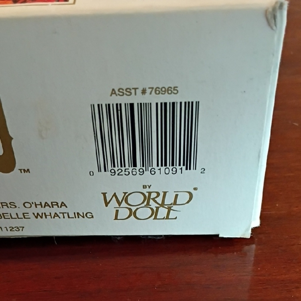 Gone with the Wind Collectible Doll Aunt Pittypat - Picture 2 of 2